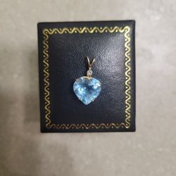 14 K Gold Pendant.  Total Weight Is 2.4 Grams 