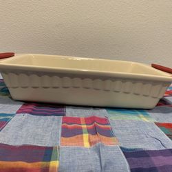 KitchenAid 3 Quart Casserole Rectangle Dish -Cooking Kitchen Bakeware