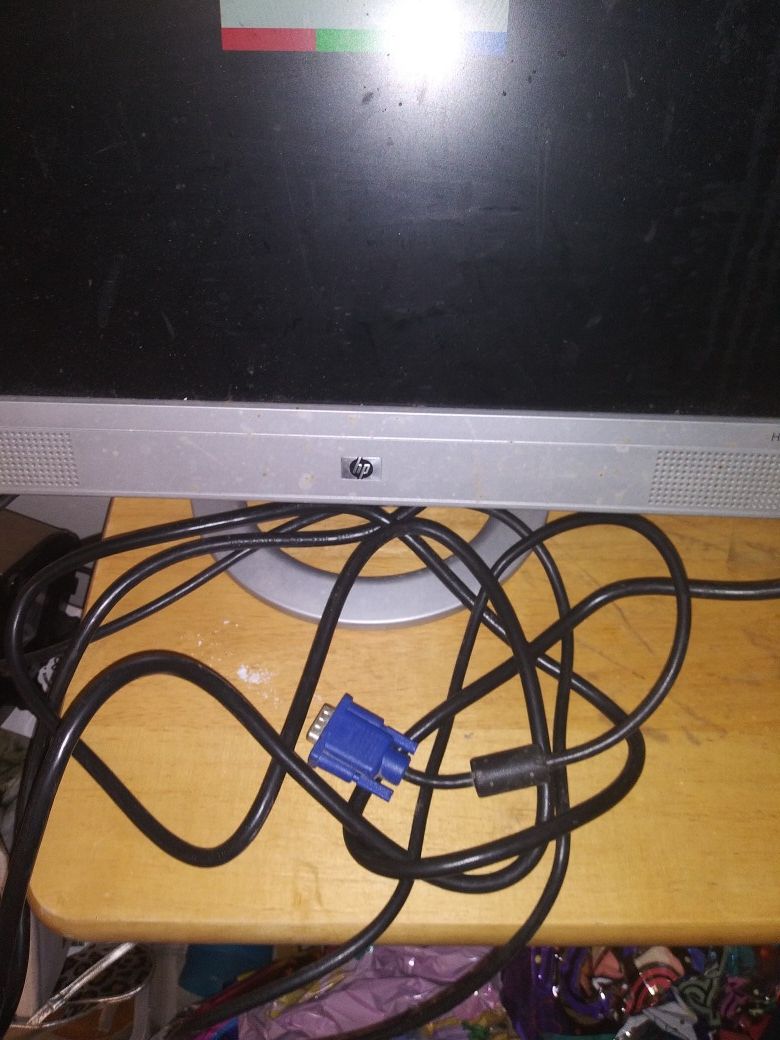 Computer 19 inch screen hp