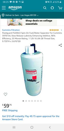 Fuel Water Separator (FLEETGUARD)