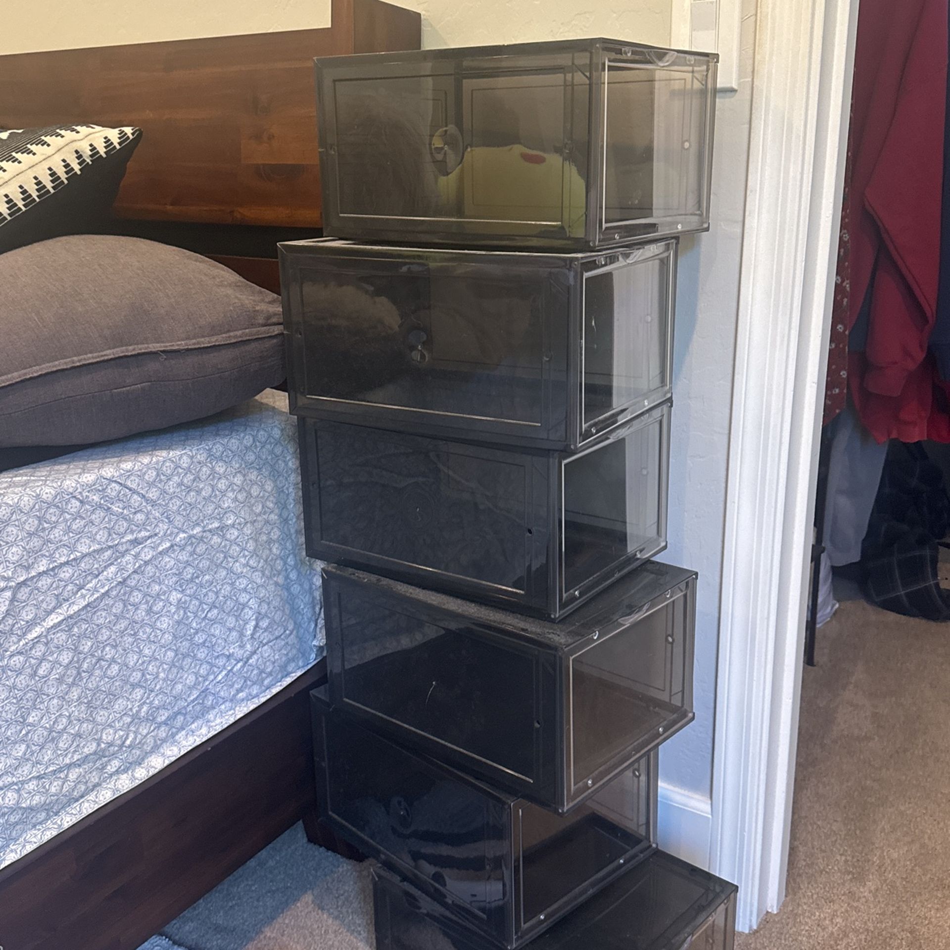 Plastic Shoe Boxes