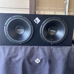 Rockford 12’ Subwoofer Speaker With Box