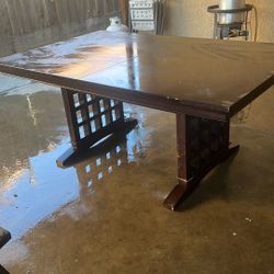 Solid Wood Table
