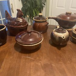 Hull, McCoy Vintage Oven Safe Dinner Ware