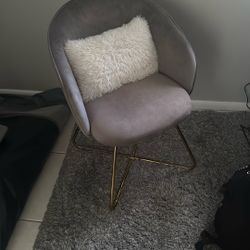 Small Chair And Pillow 