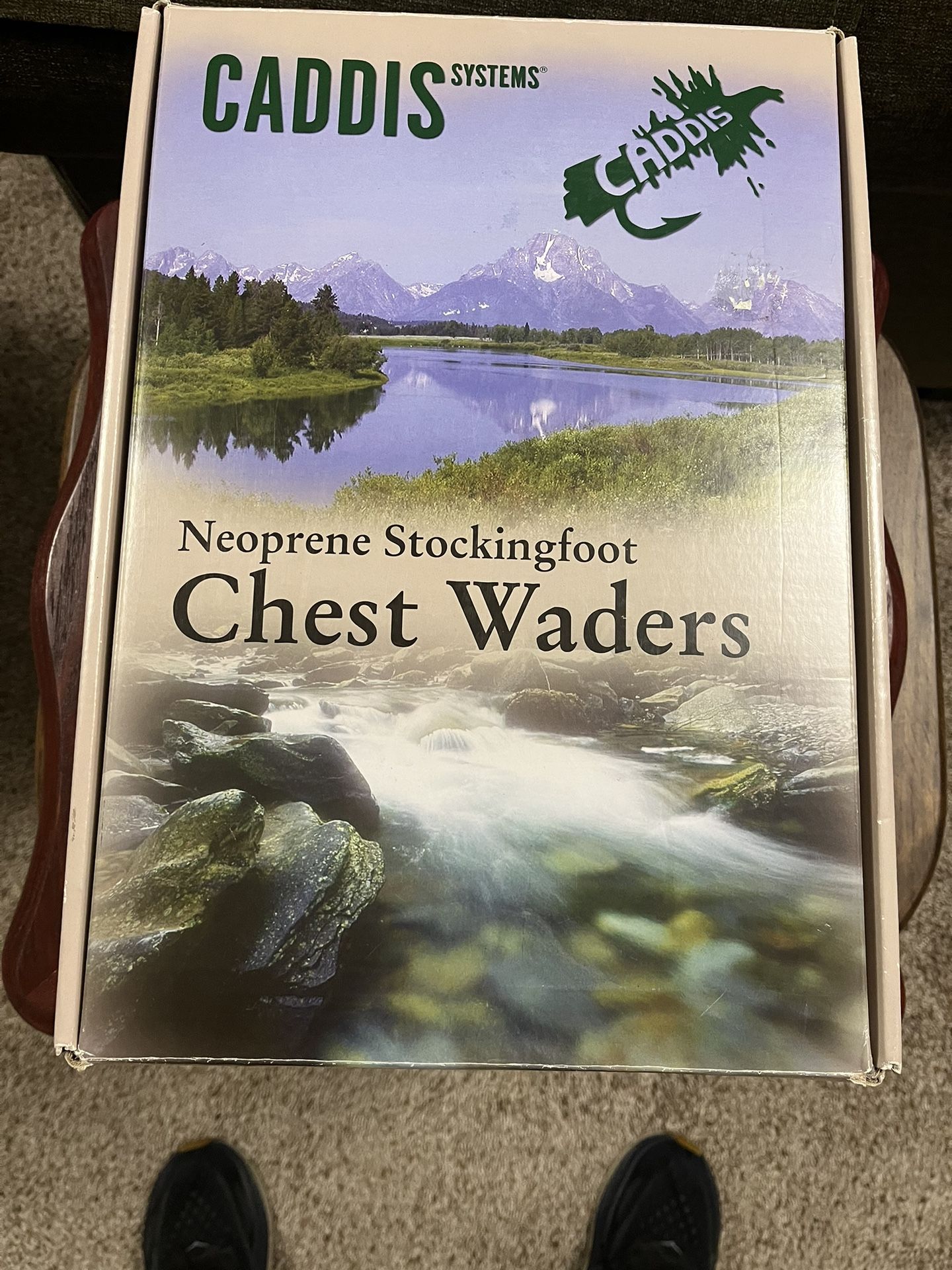 Men’s Neoprene Stockingfoot Chest Waders XXL