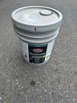 5 Gal. Pure White Semi-Gloss Interior Paint and Primer