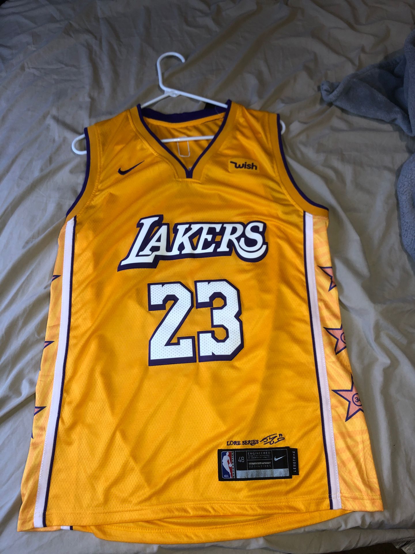 Lebron James lakers jersey