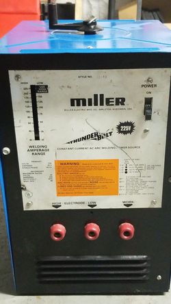 Miller welder