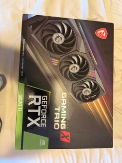 MSI GeForce RTX 3070 Ti Gaming X Trio 8GB GDDR6X Graphics Card Used