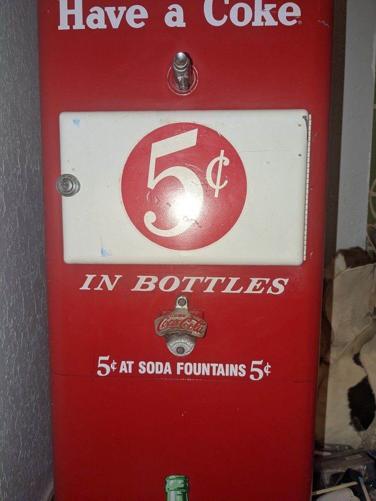 Vintage Coca Cola Machine From WWII