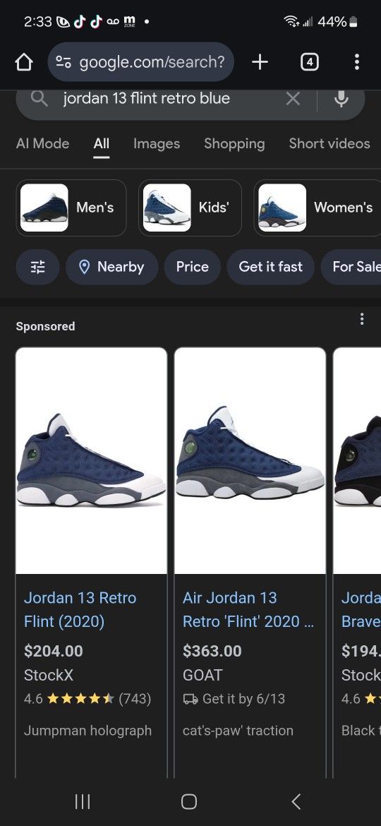 Jordan 13 Retro Flit Blue