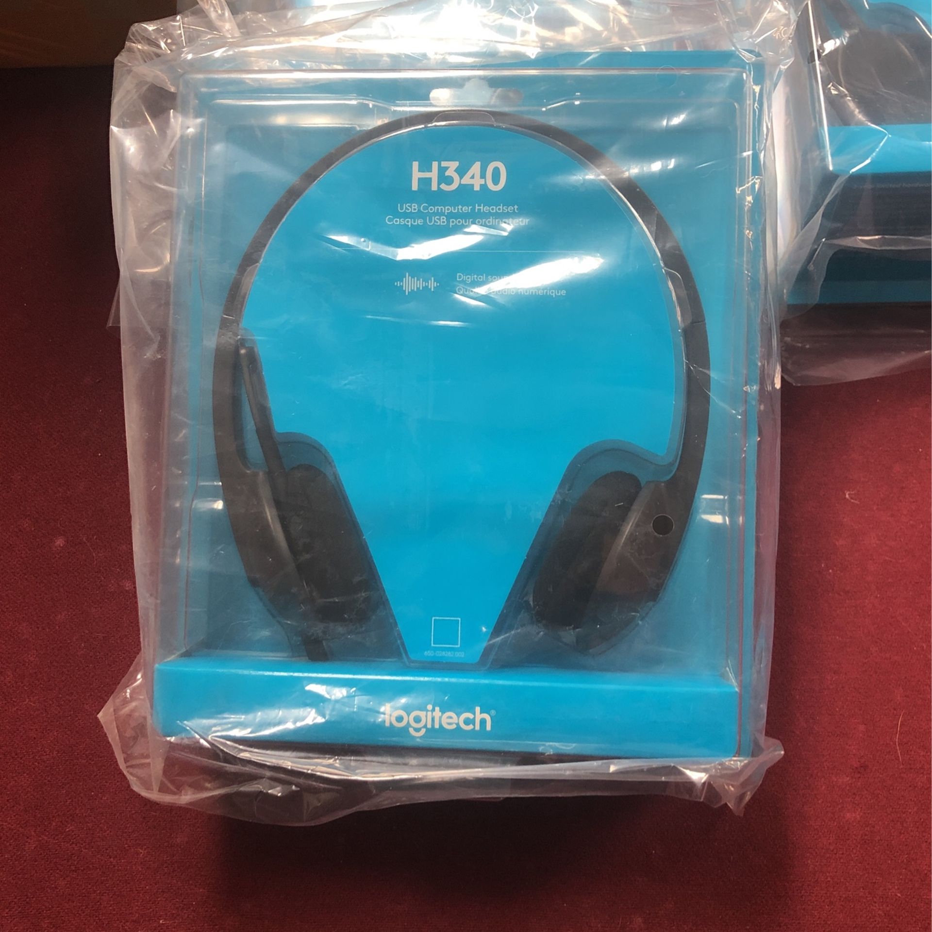 NEW - Logitech H340 USB Computer Headset