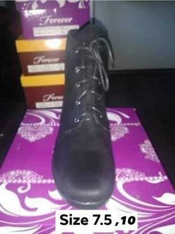 New women’s shoes available in size 7.5, 10