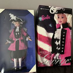 Limited Edition Mattel Barbie Doll 1996 George Washington FAO Schwarz 
