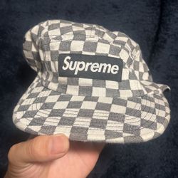Supreme 5 Panel Checkered Pattern