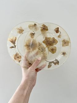 Dried Flower Plates 