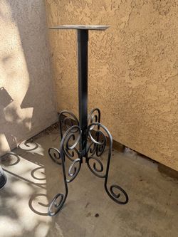 Wrought Iron Stand