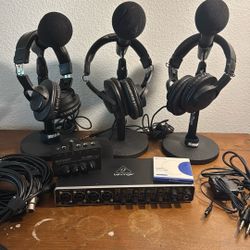 Podcast Equipment Complete - Brand New 