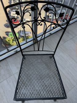 Heavy Metal Outdoor Chairs