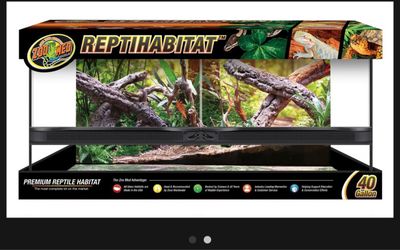 50 Gallon + Reptile Tank Kit