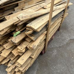 1x4x75 Inch Boards