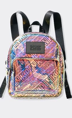 MINI IRIDESCENT BACKPACK - Pink