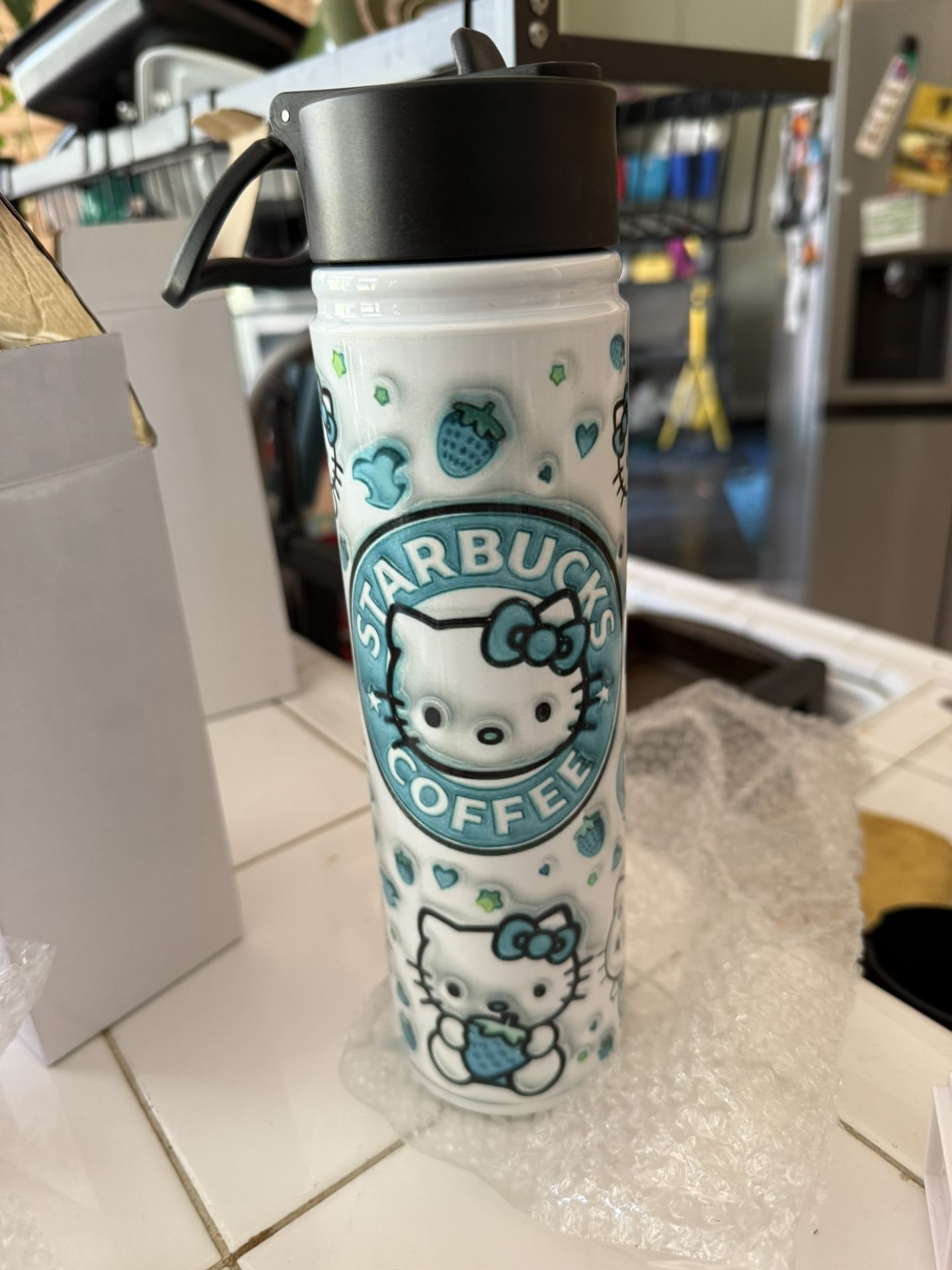 Kitty Coffee Tumbler