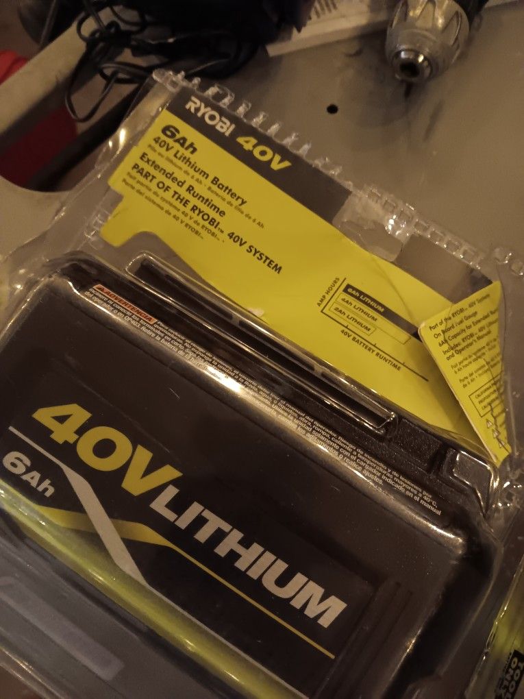 Ryobi Battery 