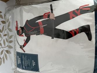 ninja costume only one pice  size  kids small 