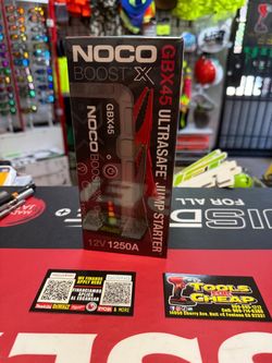 NOCO BOOST X 12V 1250A Ultrasafe Jump Starter