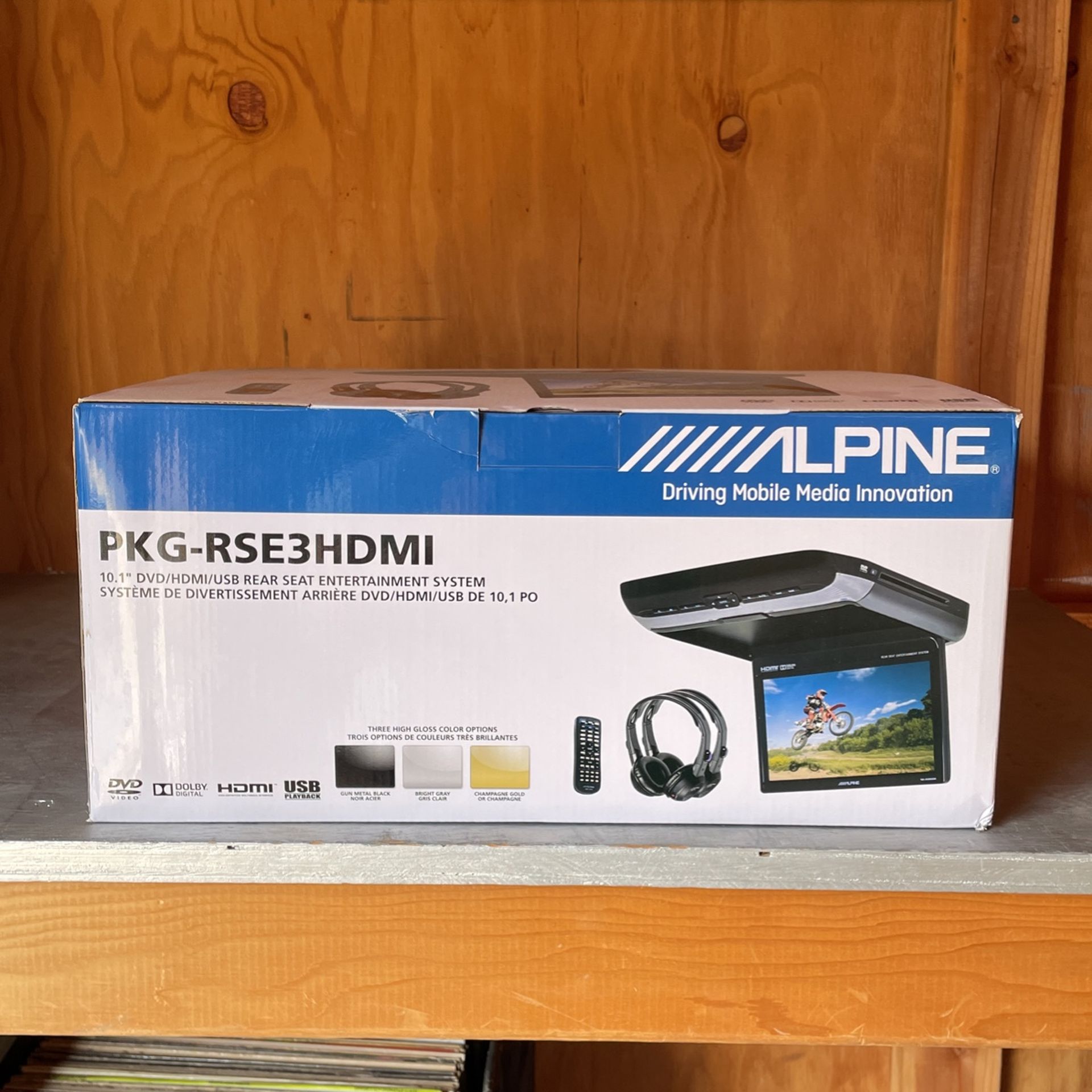 Alpine Car/truck DVD Player 10.1”