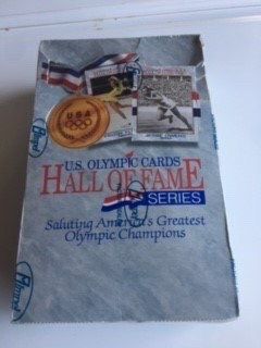 1991 Impel US Olympic Hall of Fame Trading Cards Box 24 Packs Factory Sealed