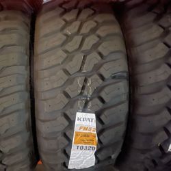 LT 33 1250 20 M/T NEW TIRES SET AVAILABLE 