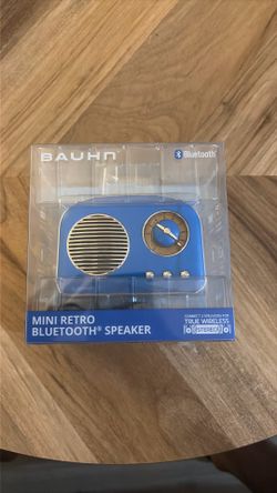Mini Retro Bluetooth Speaker