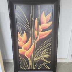 Tropical Print - framed