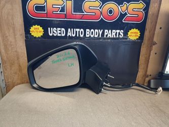 21 26 Toyota Sienna LH Mirror Blind Spot. Heated. OEM. GRAY