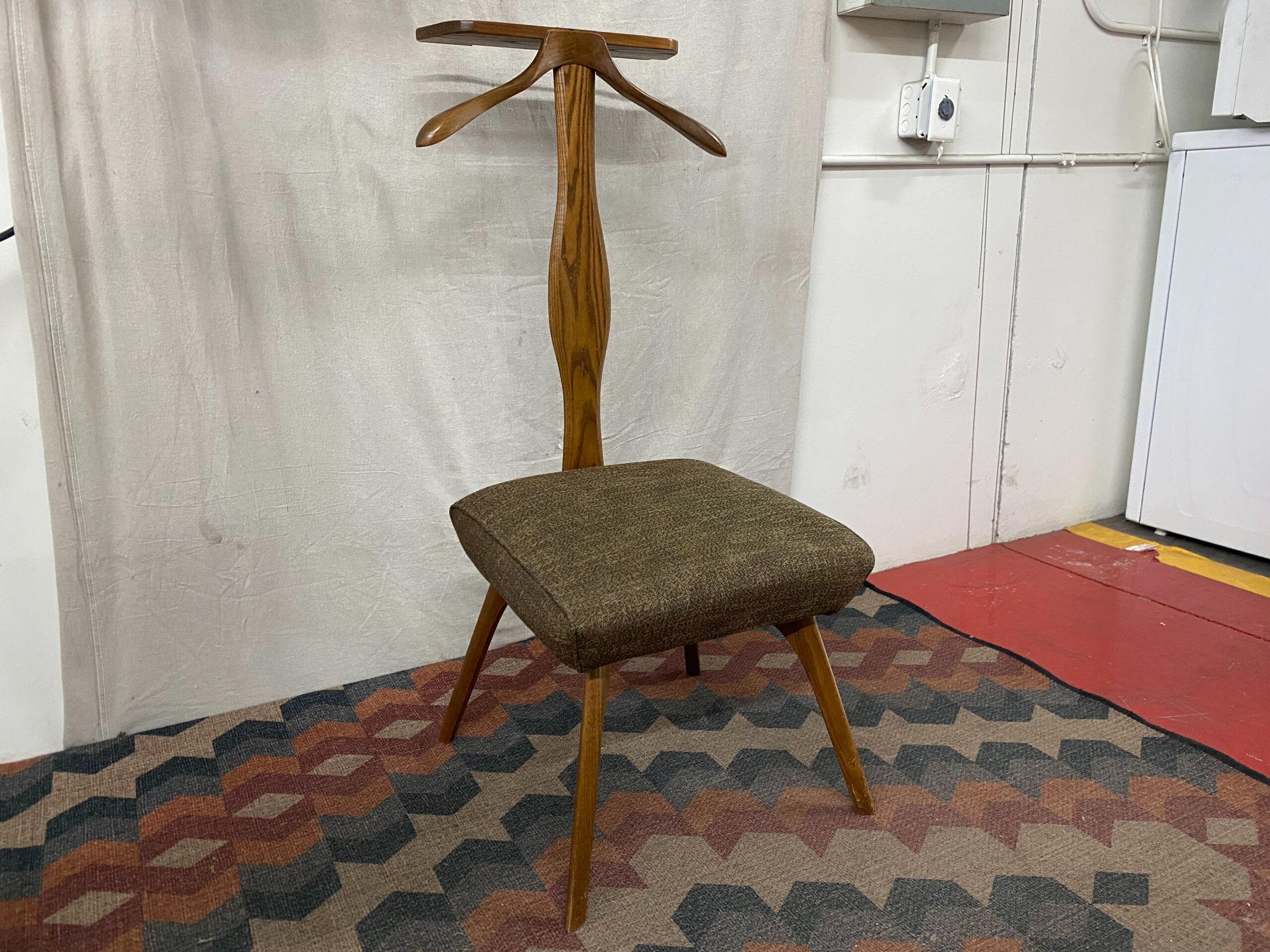Vintage Mid-Century Modern Valet Butler Chair