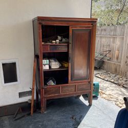 FREE antique Chinese Armoire / Chest / Wardrobe / Cabinet
