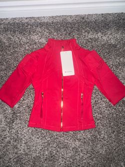 Red Lululemon define sweater