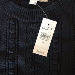 Women’s Crop Sweater By The Loft $30