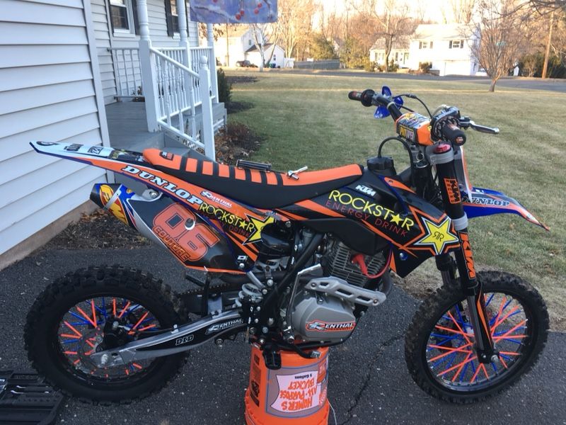 Ssr dirt bike like no other I customized at scooter pros in Vernon CT.