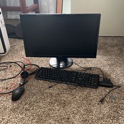 Monitor, Keyboard, Head Set, Mouse & USB Port