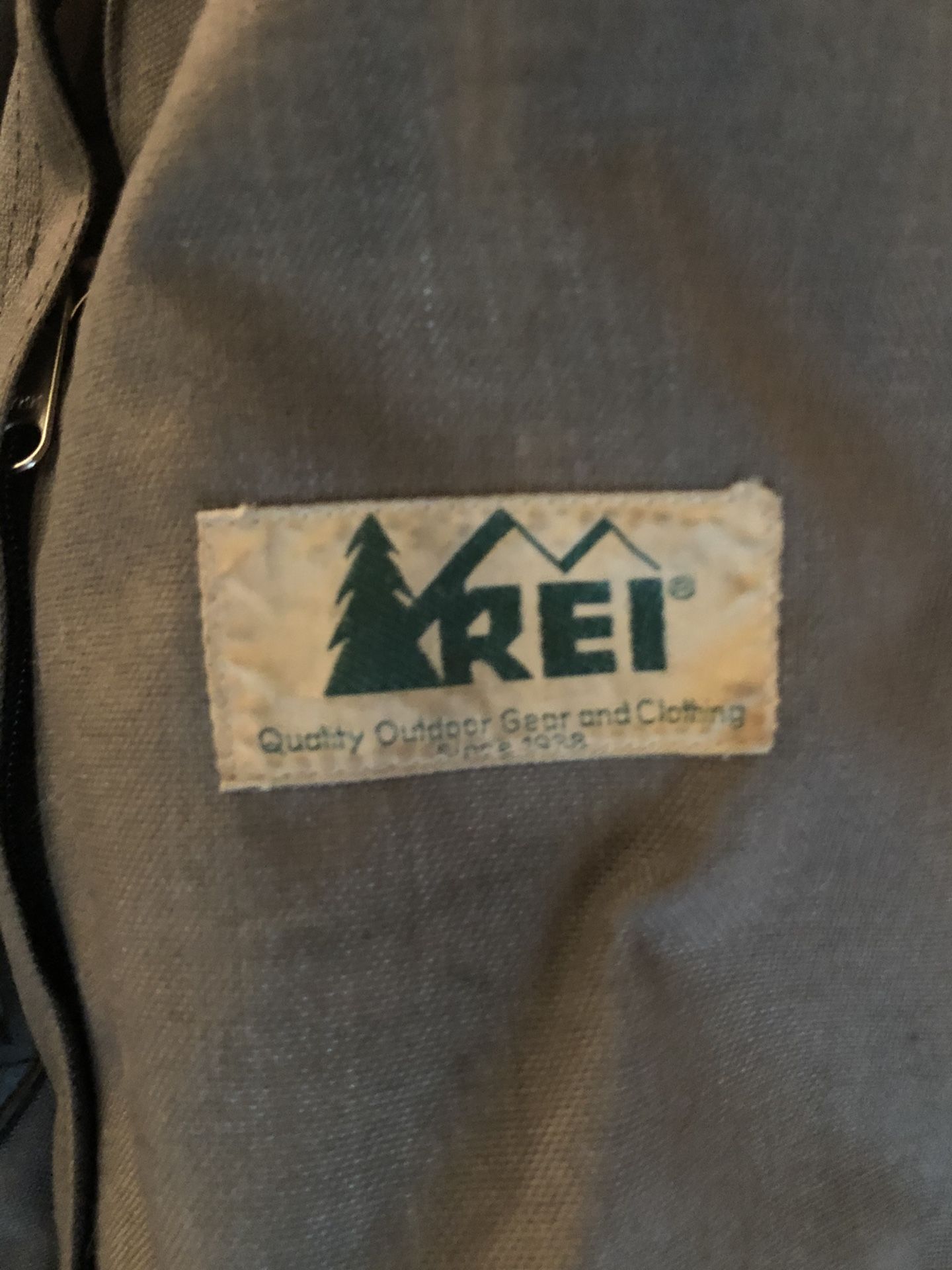 REI camping backpack