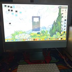 2021 M1 Green iMac 