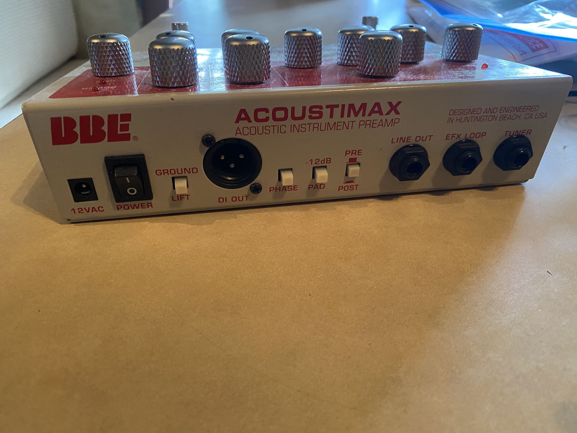 Acousitc Pedal BBE Acoustimax
