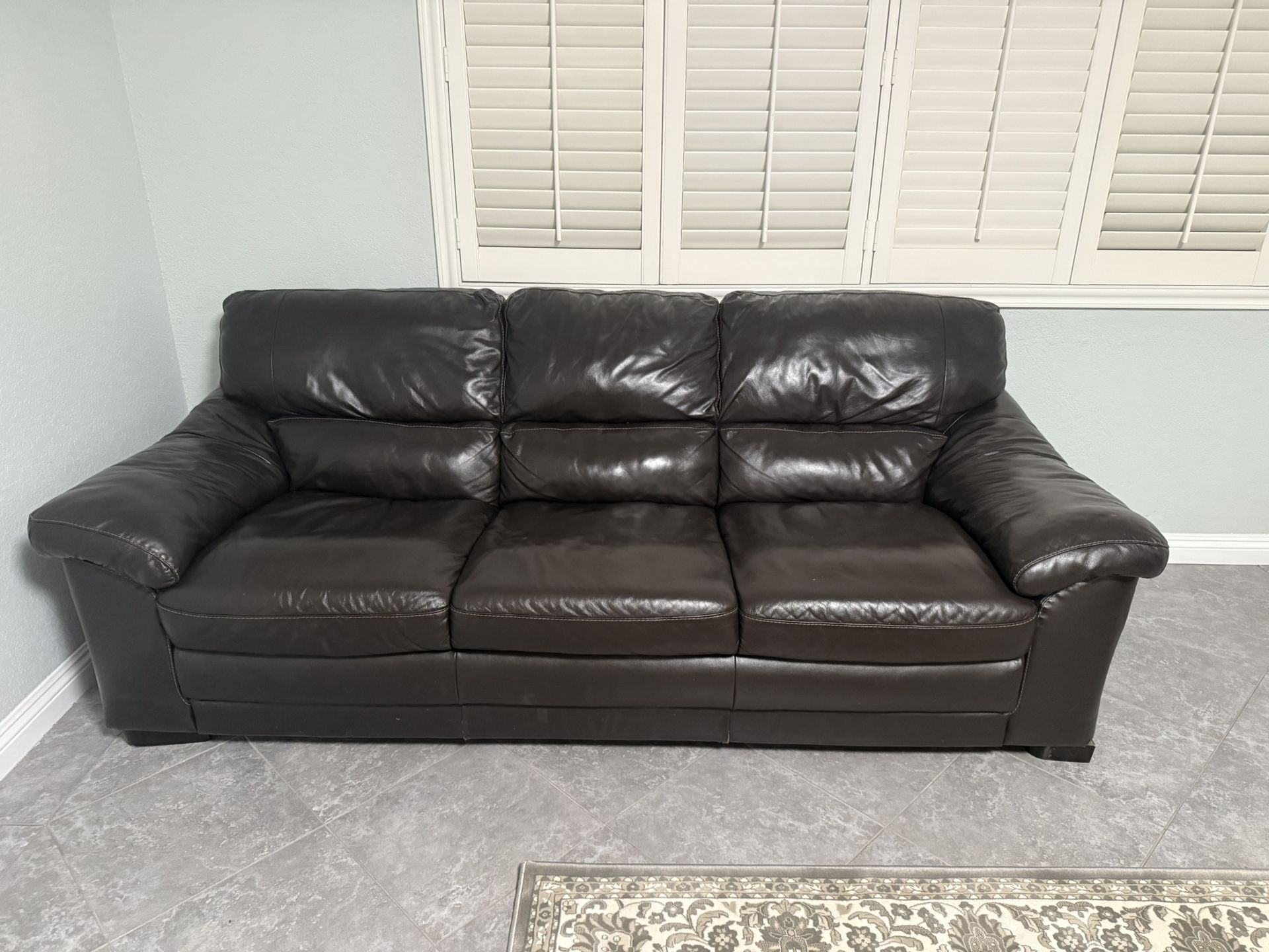 Leather Couch