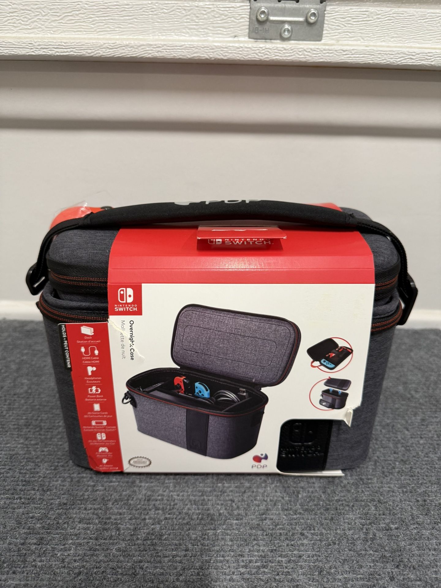 PDP Gaming Nintendo Switch Pull-N-Go Case – Travel Ready & Modular! New