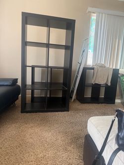 3-piece dark wood furniture