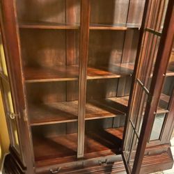 Vintage Hardwood Cabinet Not Free